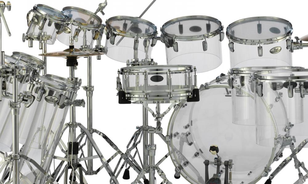 Crystal Beat Free Floating Snare Drums